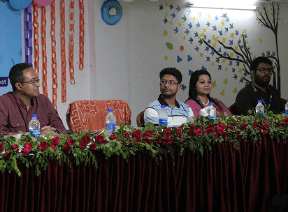 Group photograph of CSE alumni participants at the first alumni reunion event.